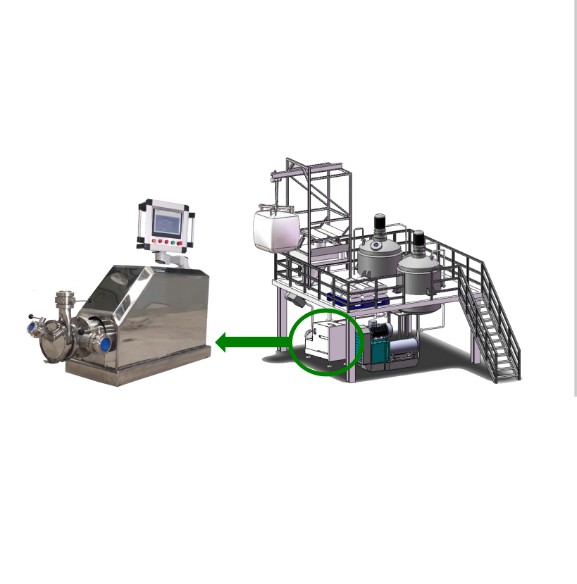 在線無(wú)塵投料分散研磨系統(tǒng)IDS 在線無(wú)塵投料分散研磨系統(tǒng)IDS